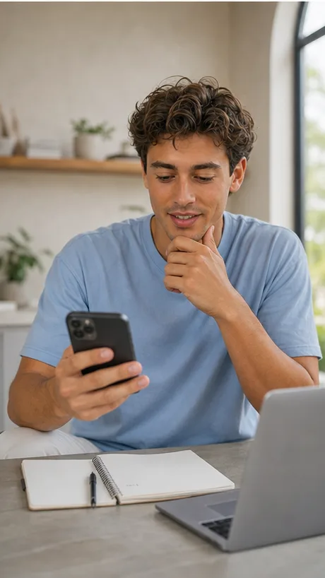 Creator preparing a focused brand pitch