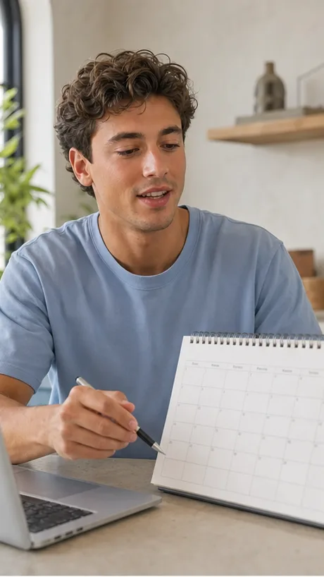 Creator reviewing a revision timeline