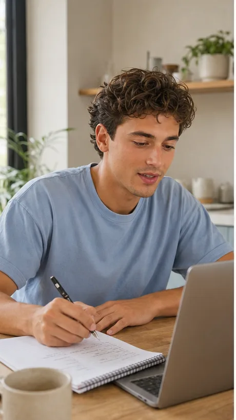 Creator planning a UGC production task